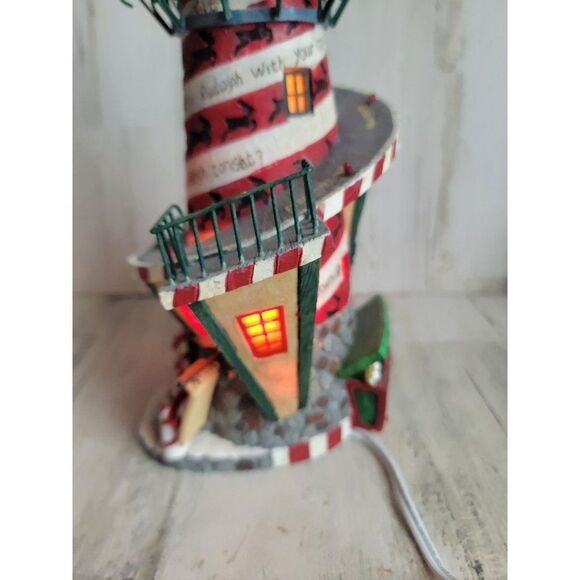 Dept 56 Rudolph Red-Nosed Lighthouse story book collection Xmas